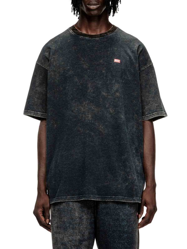 DIESEL: Camisetas online - Camiseta - Negro