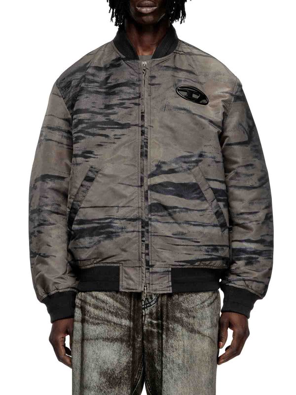 DIESEL: Chaquetas Bomber online - Chaqueta Bomber - Negro