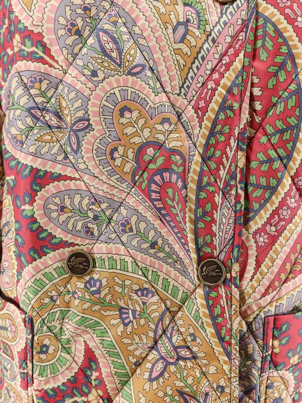 The Best Shops ETRO: padded jackets - Reversible Multicolored Padded Jacket