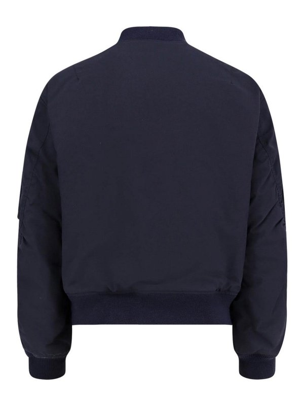 GIVENCHY: ボンバージャケット online - ボンバージャケット - ブルー