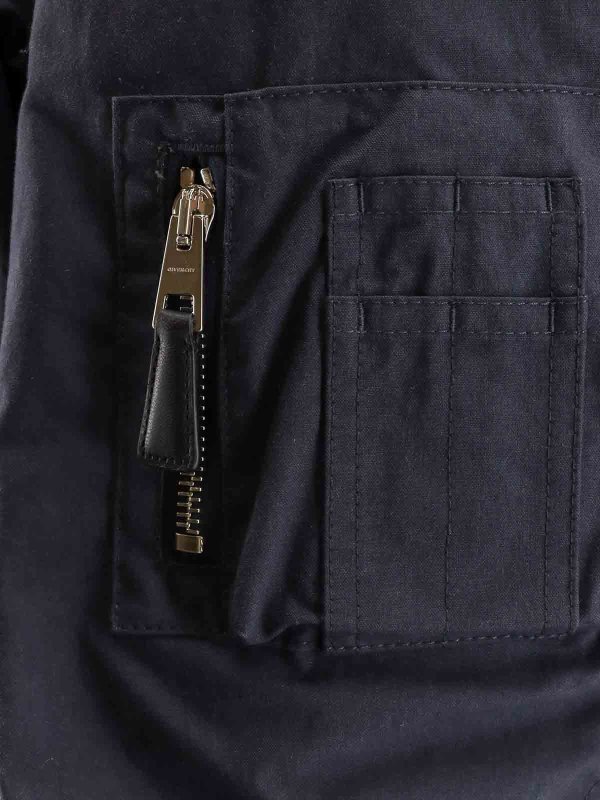 The Best Shops GIVENCHY: ボンバージャケット - ボンバージャケット - ブルー