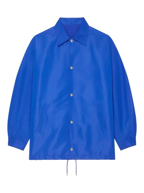 GIVENCHY: カジュアルジャケット - カジュアルジャケット - ブルー