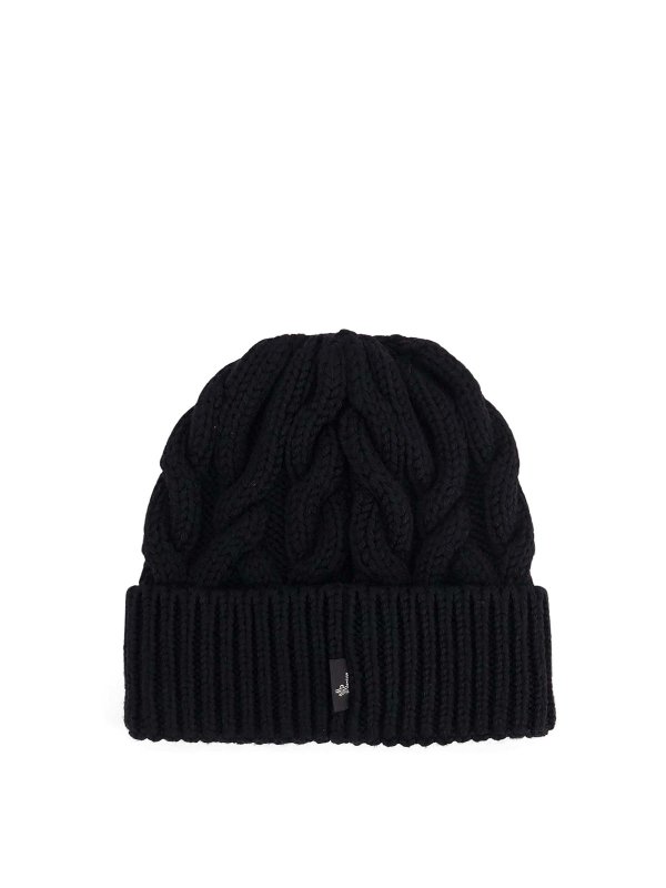 MONCLER: casual jackets online - Cappello Beanie In Lana Vergine