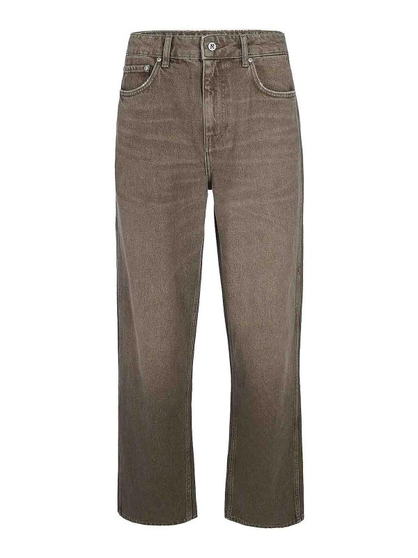 REPRESENT: Jeans à jambe droite - Jean Droit - Vert Foncé