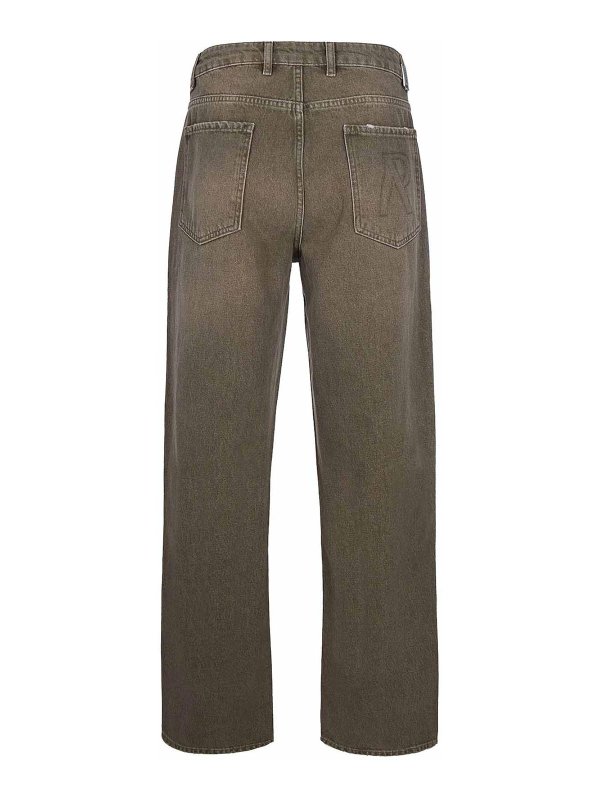 REPRESENT: Jeans à jambe droite online - Jean Droit - Vert Foncé