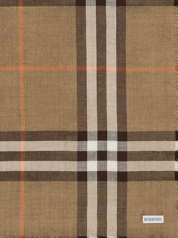 BURBERRY: Écharpes online - Écharpe - Marron