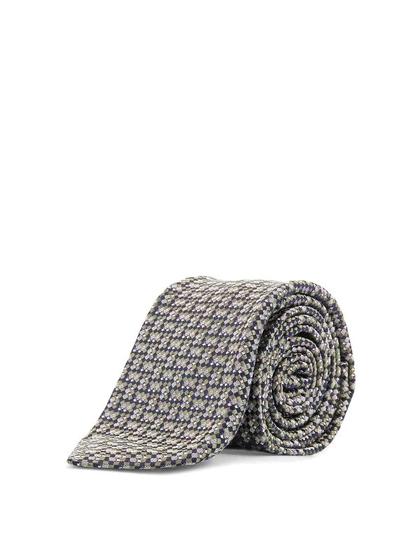 KITON: cravatte e papillion - Cravatta In Seta