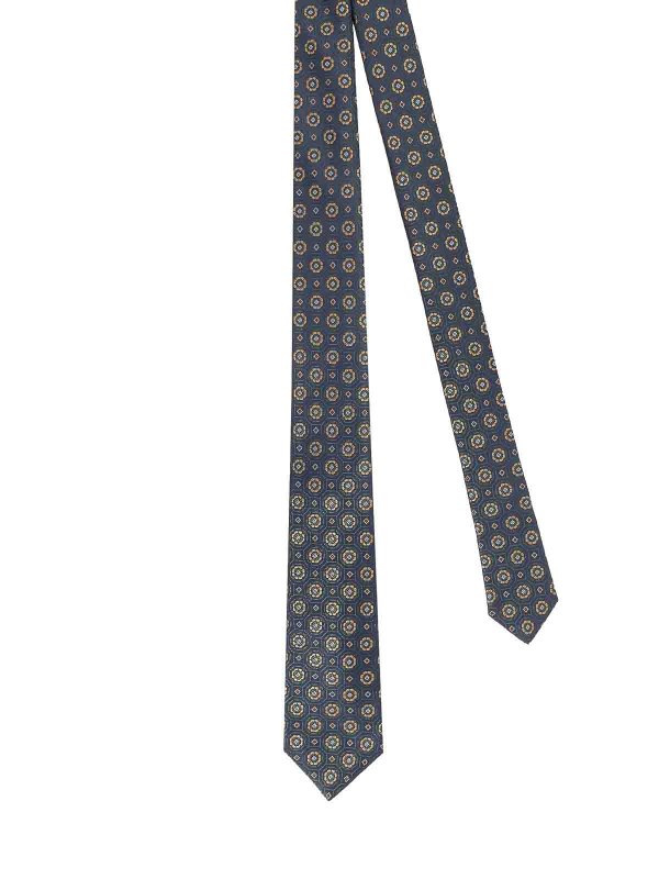 KITON: Cravates & noeuds papillon online - Cravate - Gris Foncé