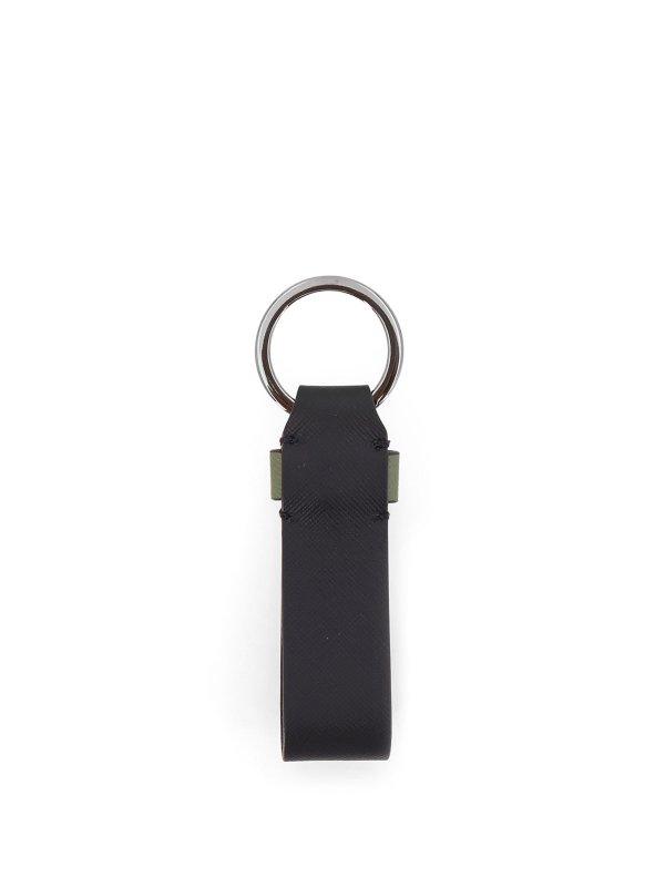 KITON: key holders online - Leather key ring