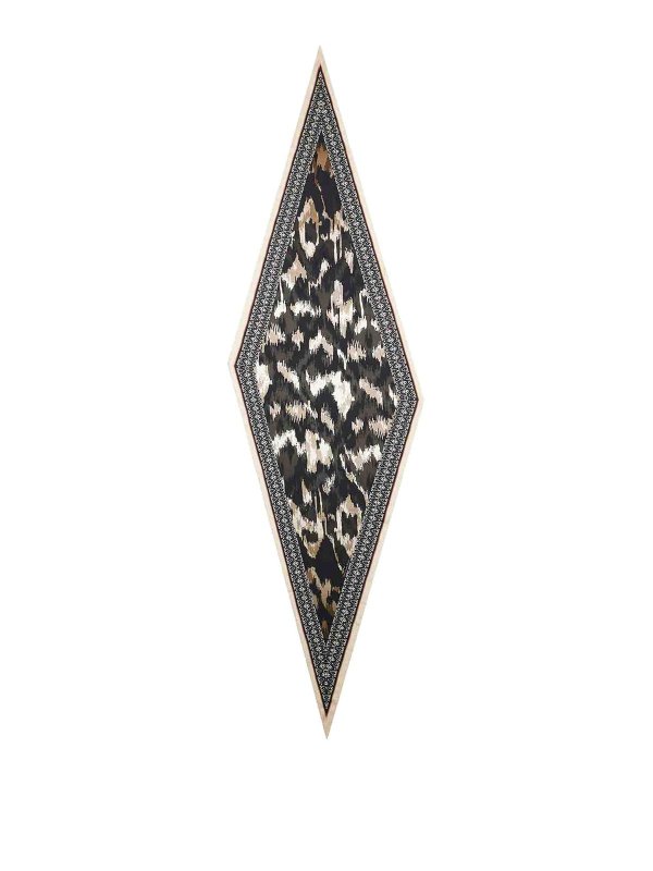 PIERRE-LOUIS MASCIA: Stoles & Shawls online - Silk scarf with print
