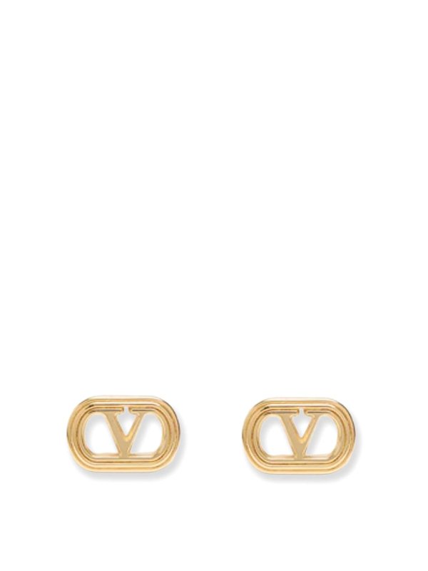 VALENTINO GARAVANI: Earrings - Ovalette Earrings In Metal