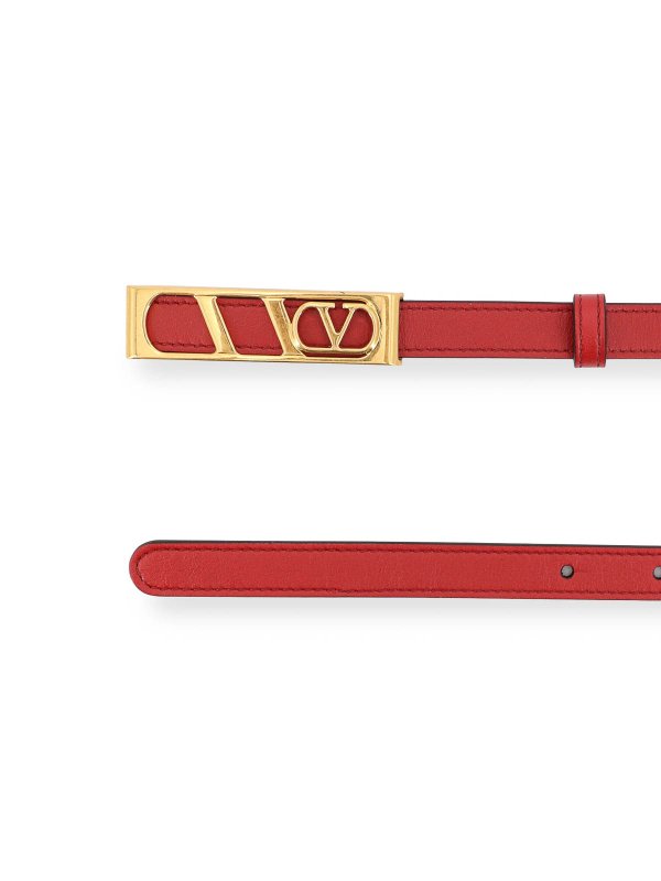 VALENTINO GARAVANI: Ceintures online - Ceinture - Rouge