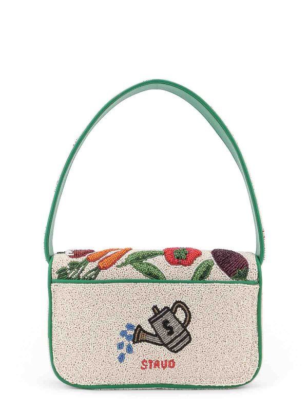 STAUD: shoulder bags online - Tommy Beaded Bag Shoulder Bag