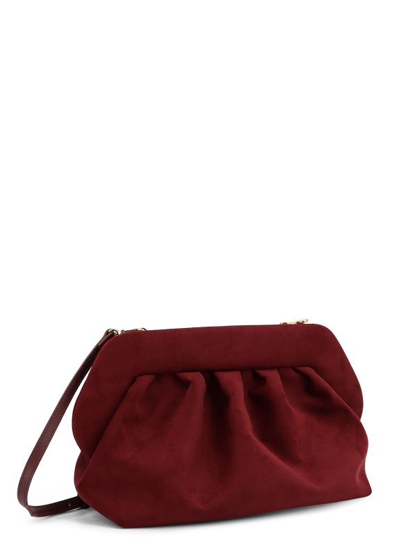The Best Shops THEMOIRè: shoulder bags - Bios Suede Shoulder Bag