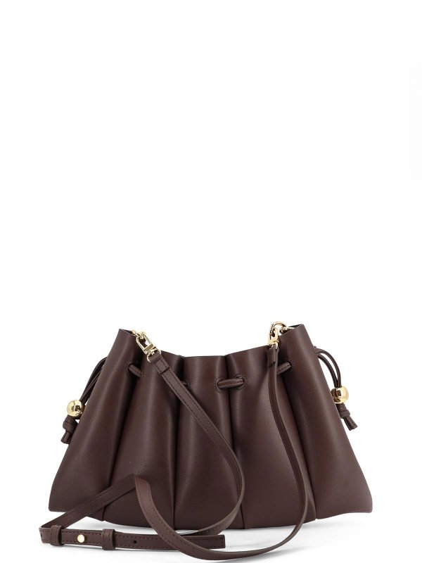 THEMOIRè: Bolso clutch online - Bolso Clutch - Marrón Oscuro
