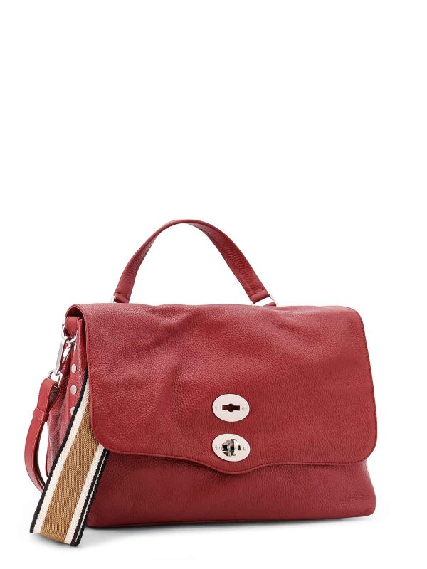 The Best Shops ZANELLATO: shoulder bags - Postina M Leather Shoulder Bag