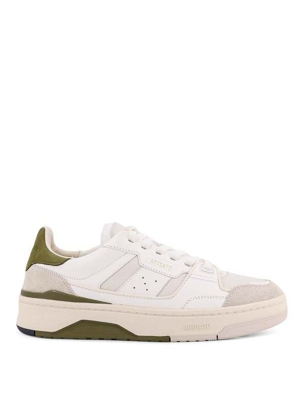 AXEL ARIGATO: trainers - Low-Top Clay Sneakers In Leather And Suede