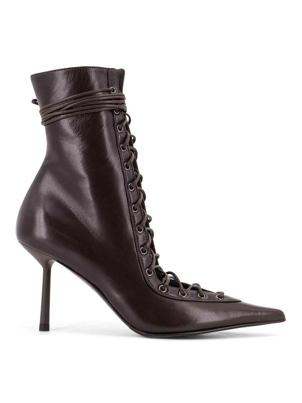Le Silla: ankle boots - Colette Leather Ankle Boots