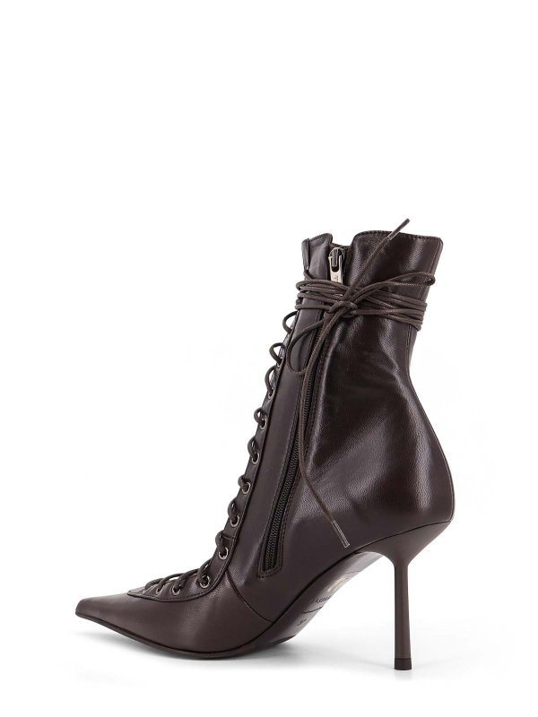 The Best Shops Le Silla: ankle boots - Colette Leather Ankle Boots