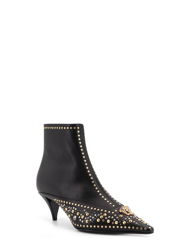 VERSACE: tronchetti online - Stivaletti In Pelle