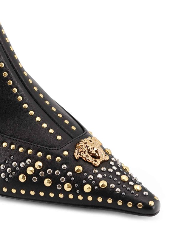 Stivaletti In Pelle shop online: VERSACE