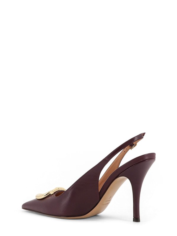 The Best Shops FERRAGAMO: Escarpins - Chaussures À Talon - Rouge Brun