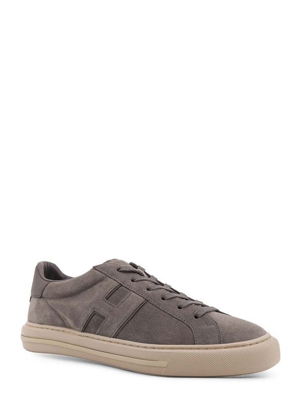 HOGAN: trainers online - Sneakers Low-Top H691 Allacciato H In Suede