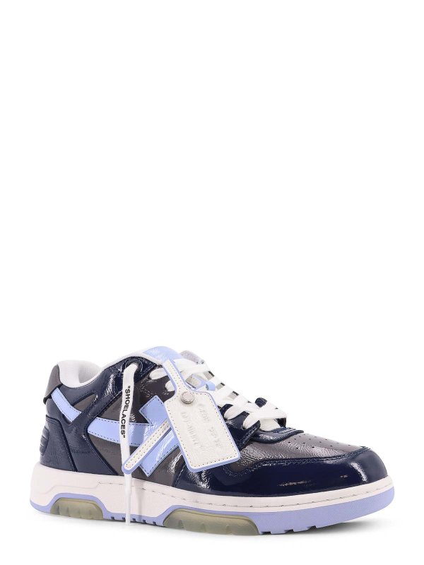 OFF-WHITE: sneakers online - Sneakers Low-Top Ooo Patent Lea In Vernice