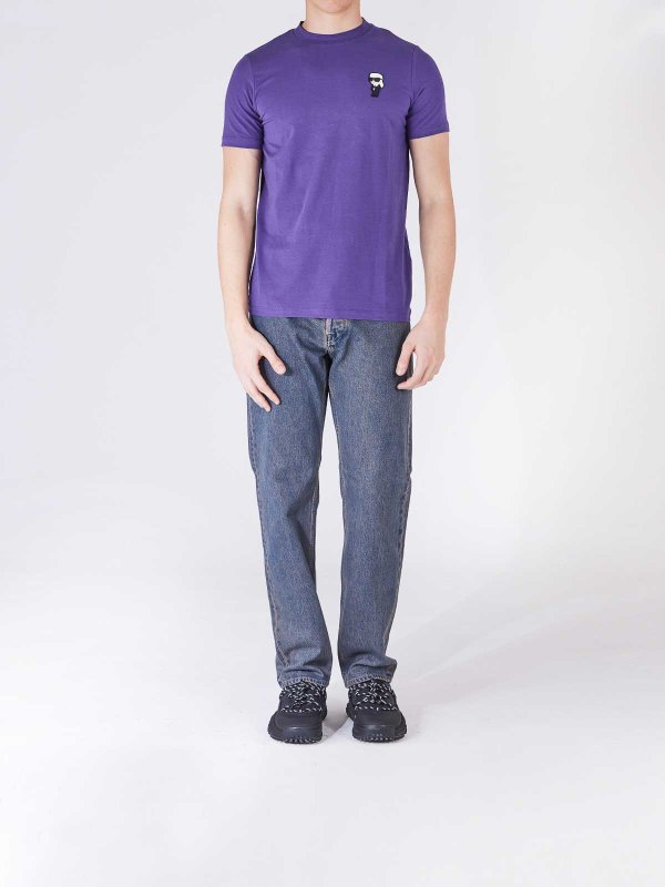KARL LAGERFELD: Camisetas online - Camiseta - Púrpura