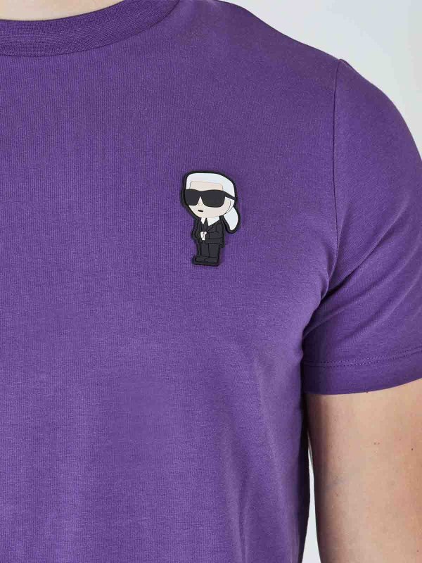 KARL LAGERFELD buy online Camiseta - Púrpura