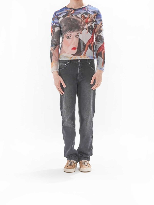 The Best Shops SUNNEI: Tops & Tank tops - Longsleeve Sheer Top