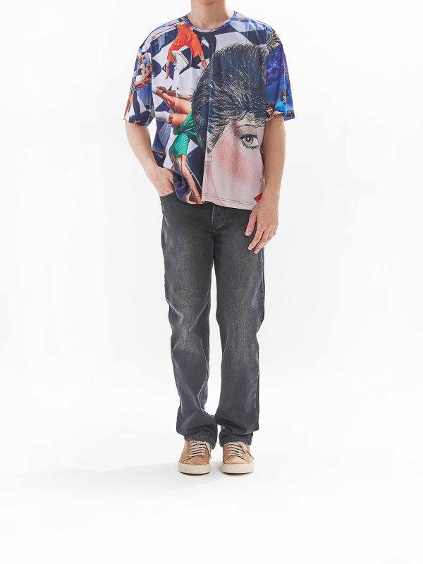 The Best Shops SUNNEI: t-shirts - Over T-Shirt Brigitte Print