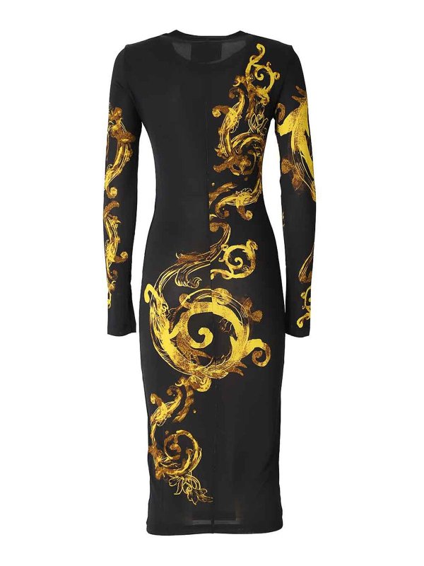 Versace Jeans Couture: Vestidos media pierna online - Vestido Midi - Negro