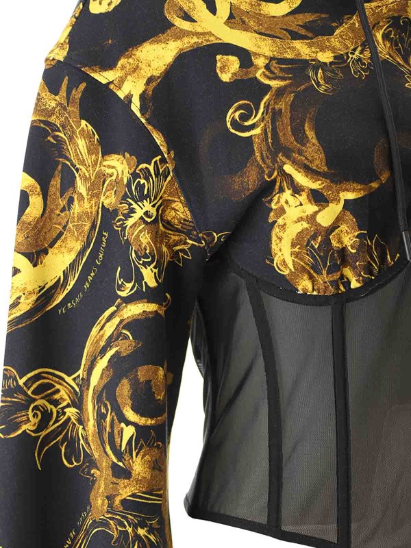 The Best Shops Versace Jeans Couture: Sweatshirts & Pulls - Sweat-Shirts - Noir