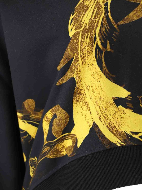 The Best Shops Versace Jeans Couture: Sudaderas y suéteres - Sudadera - Negro