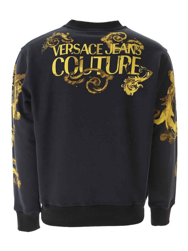 Versace Jeans Couture: スウェット＆セーター online - スウェットシャツ/セーター - 黒