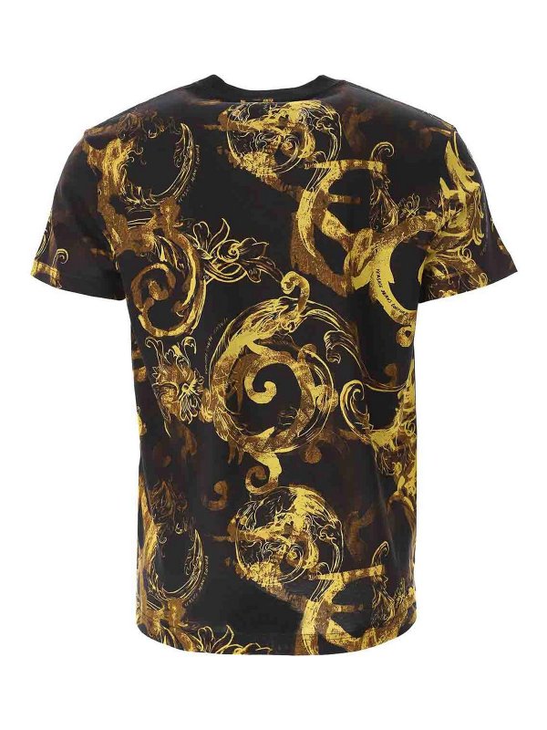 Versace Jeans Couture: Camisetas online - Camiseta - Negro