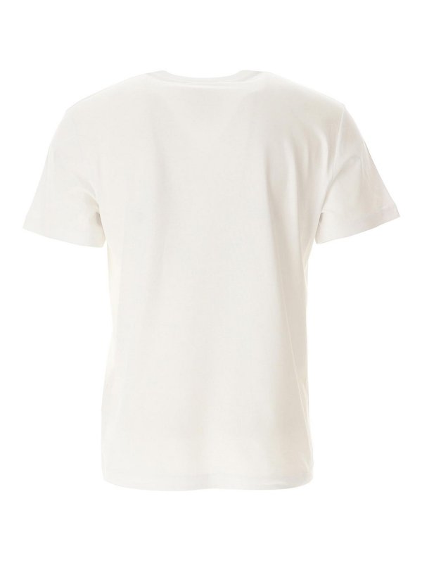 Versace Jeans Couture: T-shirts online - T-Shirt - Blanc