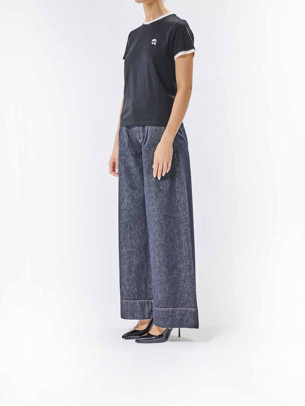 The Best Shops KARL LAGERFELD: t-shirts - Ikon Patch Slim T-Shirt