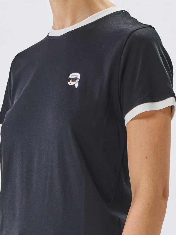 KARL LAGERFELD buy online Ikon Patch Slim T-Shirt