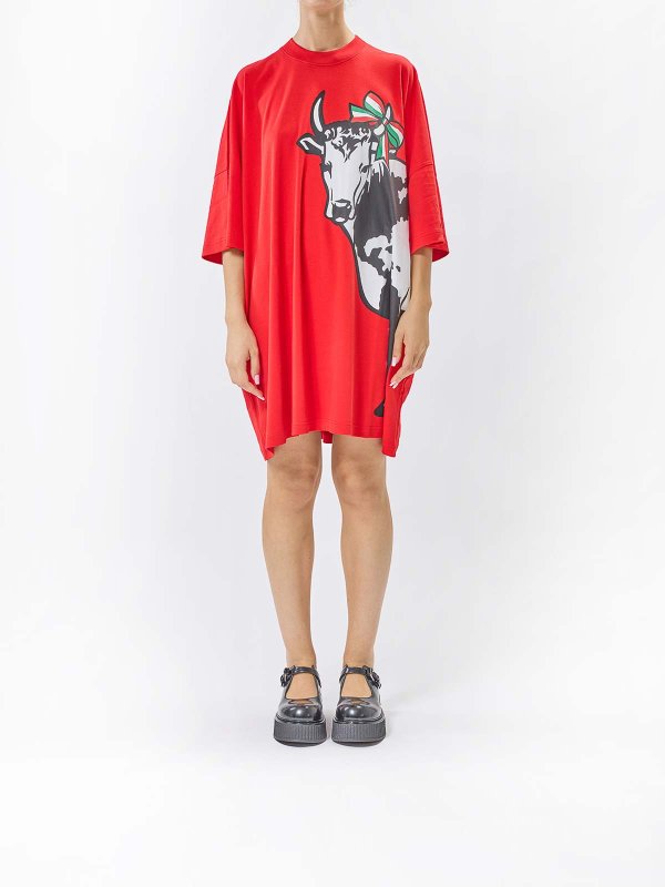 MOSCHINO: maxi dresses online - Over Size Dress