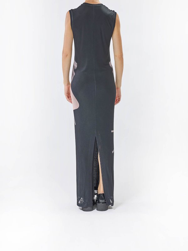 Vestido De Noche - Negro shop online: MOSCHINO