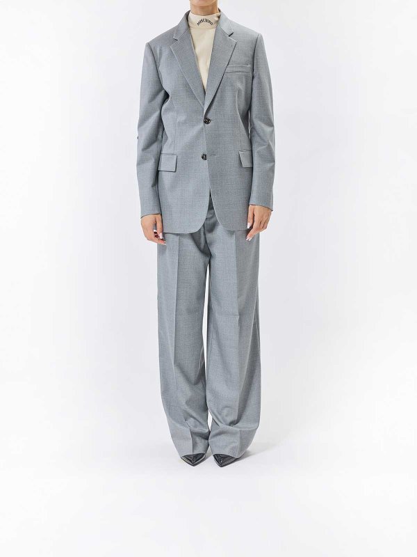 MOSCHINO: Chaquetas casual online - Chaqueta Casual - Gris