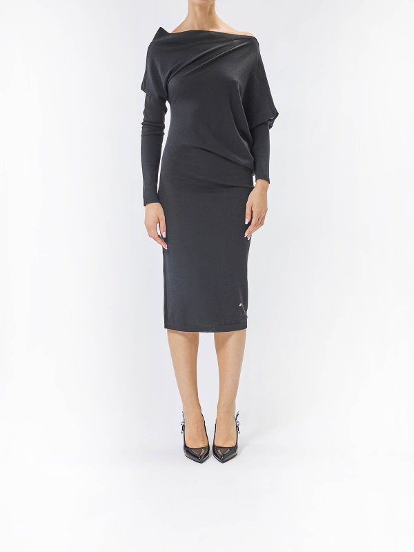 MOSCHINO: Vestidos media pierna online - Vestido Midi - Negro