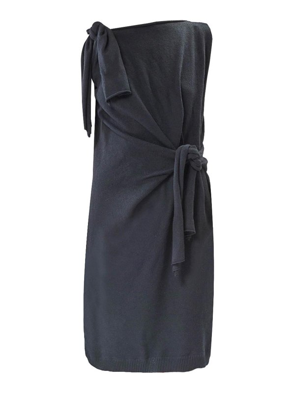 MOSCHINO: Vestidos media pierna - Vestido Midi - Negro