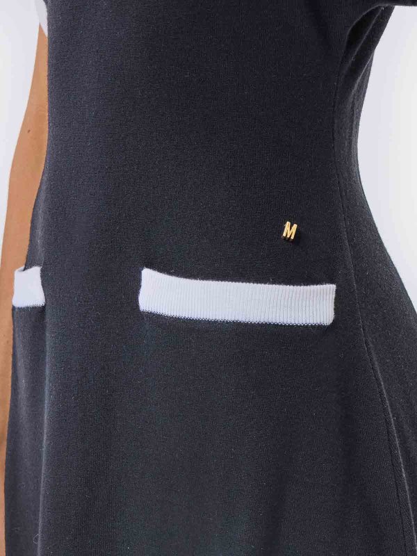 The Best Shops MOSCHINO: Vestito  Lana Tasche Contrasto