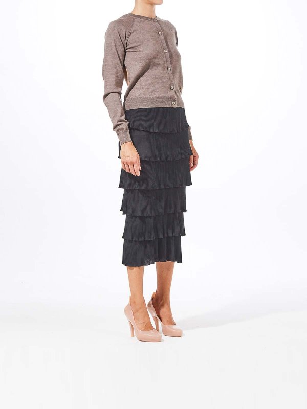 The Best Shops MOSCHINO: Cardigans - Cardigan - Beige