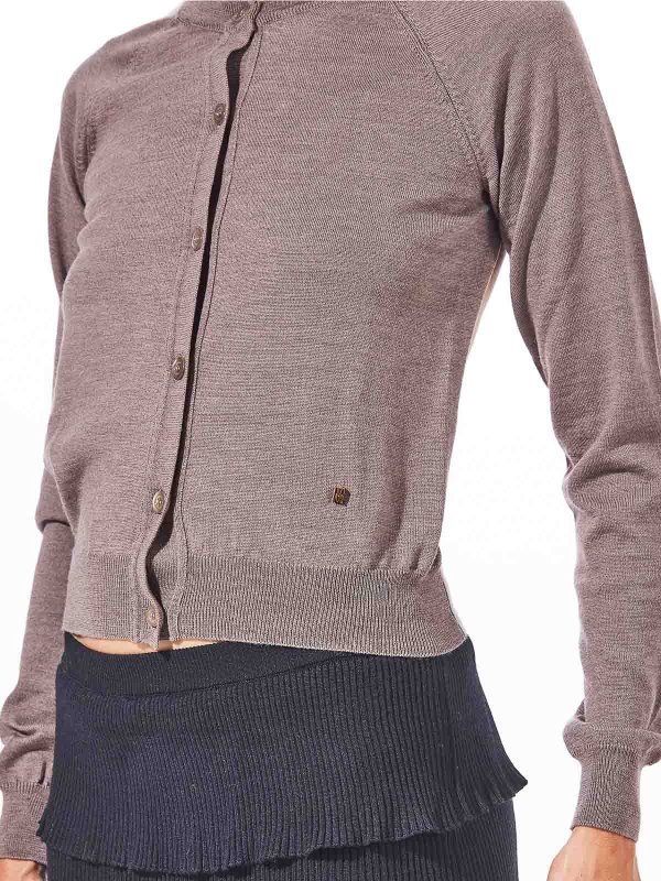 The Best Shops MOSCHINO: Cardigan - Beige