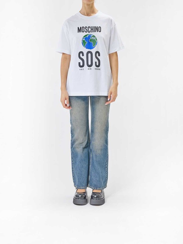 MOSCHINO: t-shirt online - T-shirt  Sos