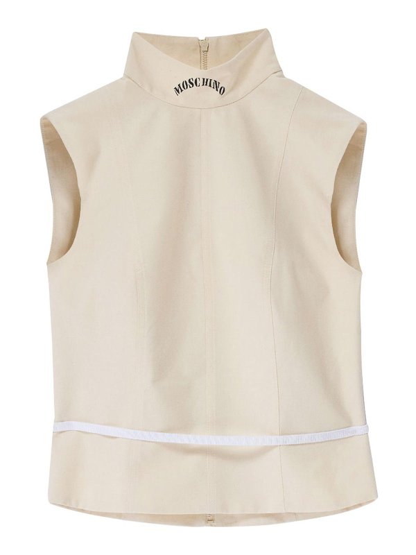 MOSCHINO: Tops & Tank tops - Top Haute Couture